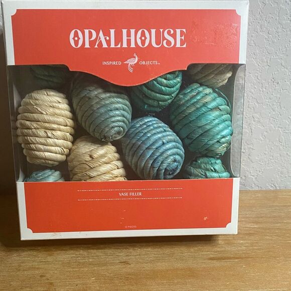 Opalhouse NEW Vase Filler Ombre Corn Husk Eggs Spring Easter Decorations Blue - Picture 2 of 4
